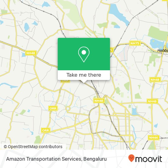 Amazon Transportation Services map