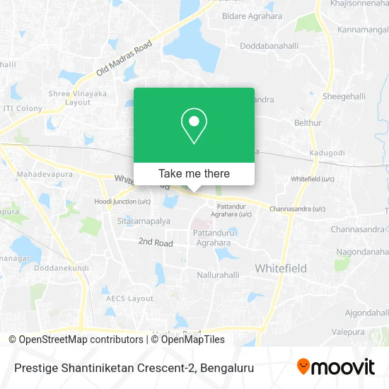 Prestige Shantiniketan Crescent-2 map