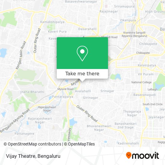 Vijay Theatre map