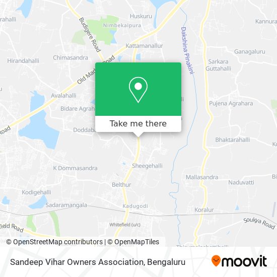 Sandeep Vihar Owners Association map