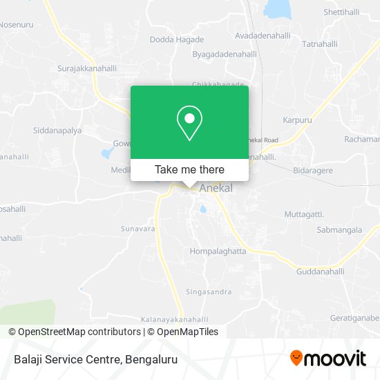 Balaji Service Centre map