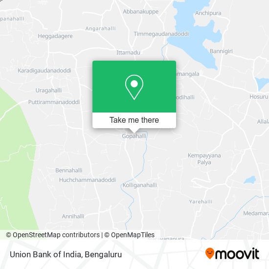 Union Bank of India map