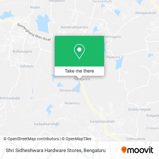 Shri Sidheshwara Hardware Stores map