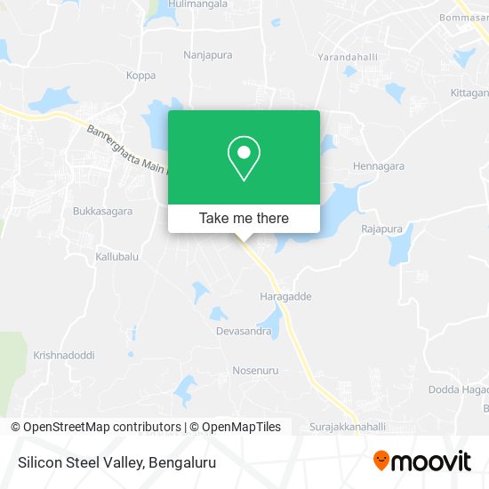 Silicon Steel Valley map