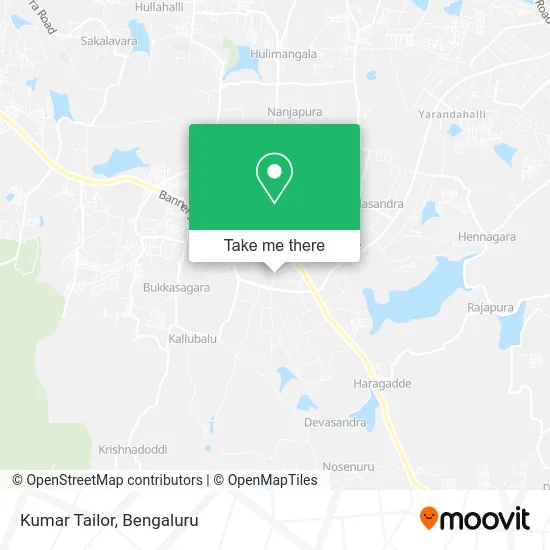 Kumar Tailor map