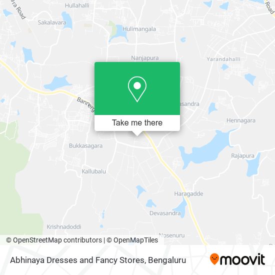 Abhinaya Dresses and Fancy Stores map