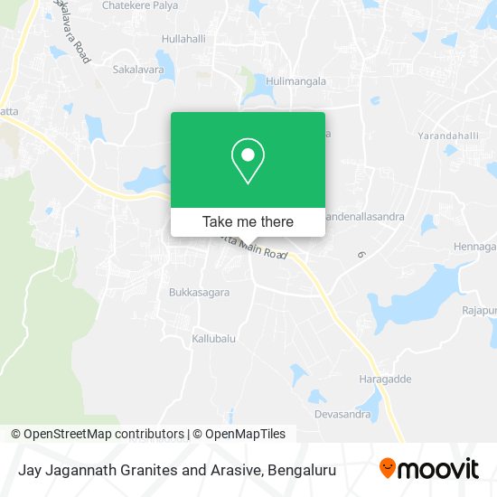 Jay Jagannath Granites and Arasive map