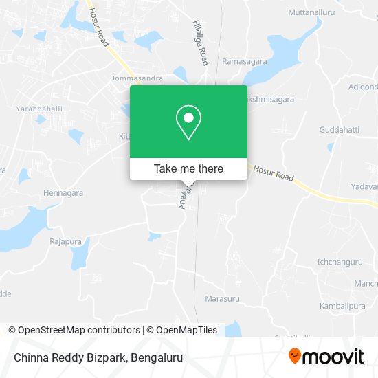 Chinna Reddy Bizpark map