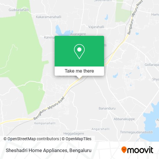 Sheshadri Home Appliances map