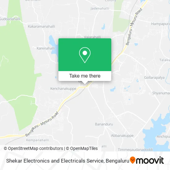 Shekar Electronics and Electricals Service map
