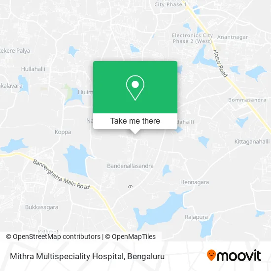 Mithra Multispeciality Hospital map