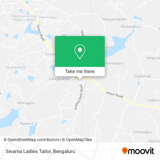 Swarna Ladies Tailor map