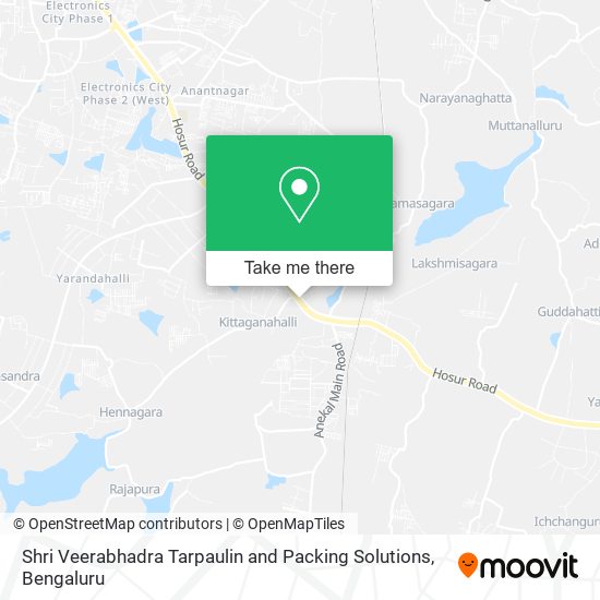 Shri Veerabhadra Tarpaulin and Packing Solutions map