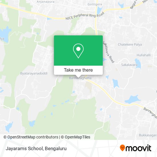Jayarams School map