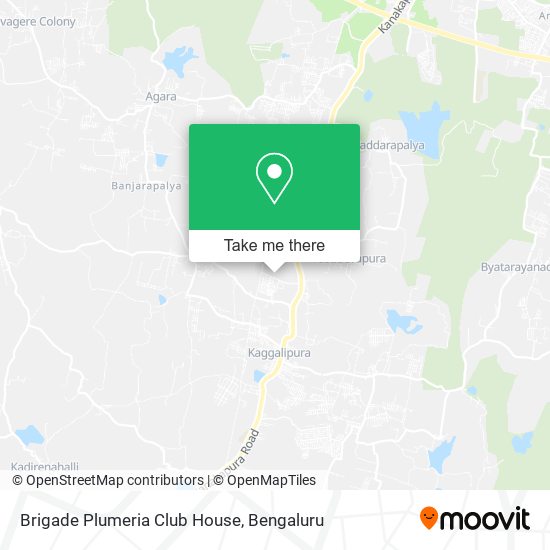 Brigade Plumeria Club House map