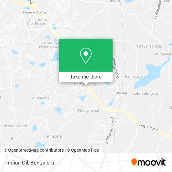 Indian Oil map