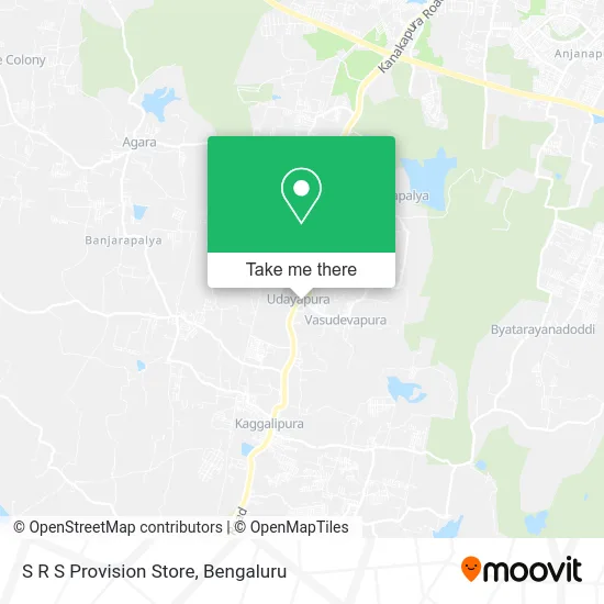 S R S Provision Store map