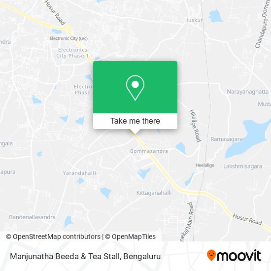 Manjunatha Beeda & Tea Stall map