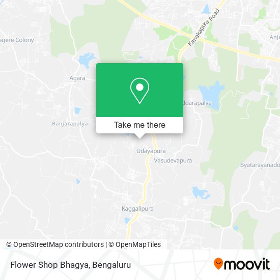 Flower Shop Bhagya map