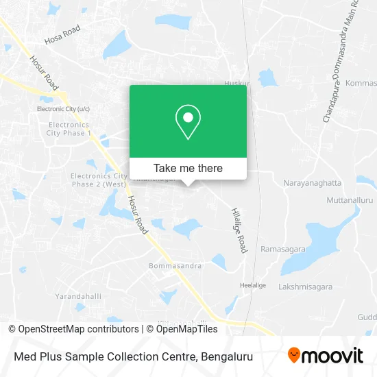 Med Plus Sample Collection Centre map
