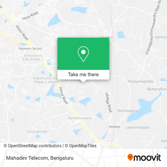 Mahadev Telecom map