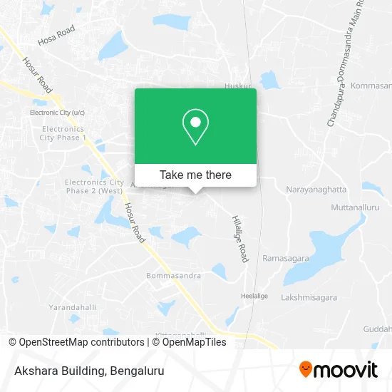 Akshara Building map