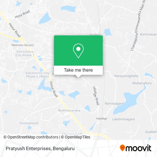 Pratyush Enterprises map