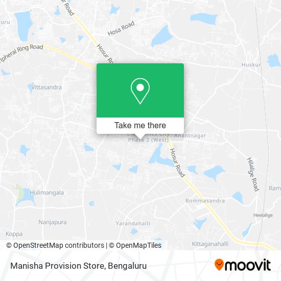 Manisha Provision Store map