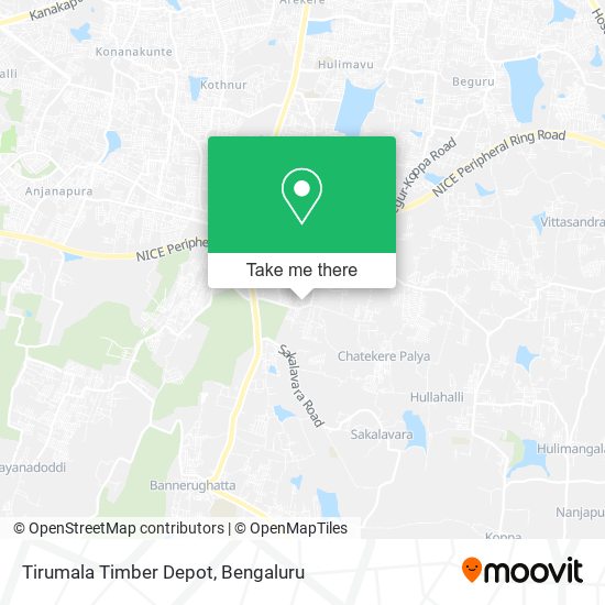 Tirumala Timber Depot map