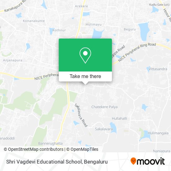 Shri Vagdevi Educational School map