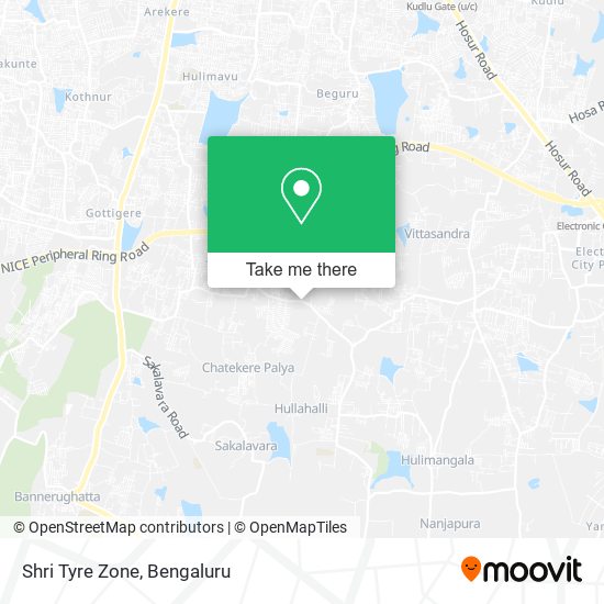 Shri Tyre Zone map