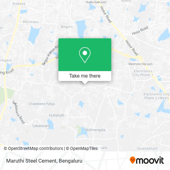 Maruthi Steel Cement map