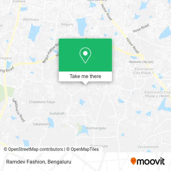 Ramdev Fashion map