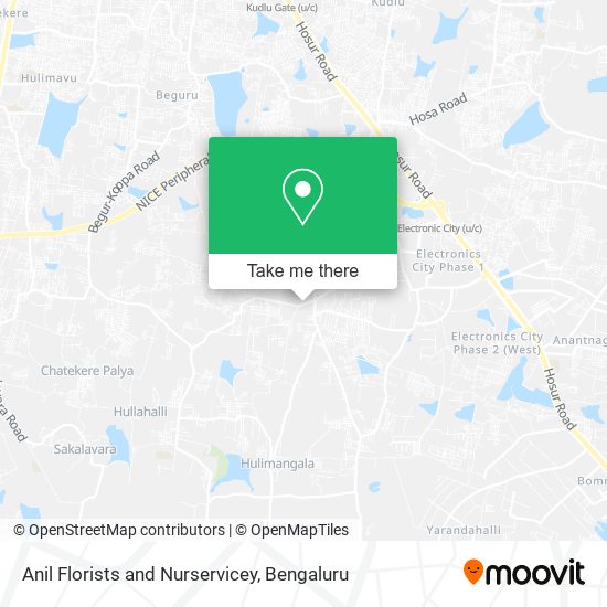 Anil Florists and Nurservicey map