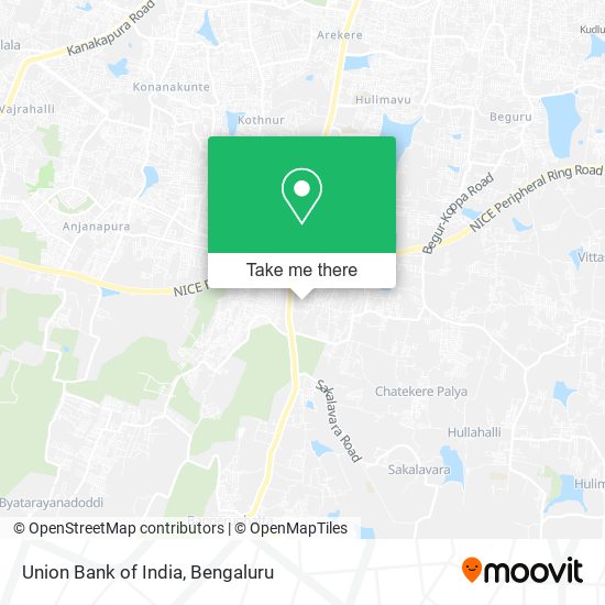 Union Bank of India map