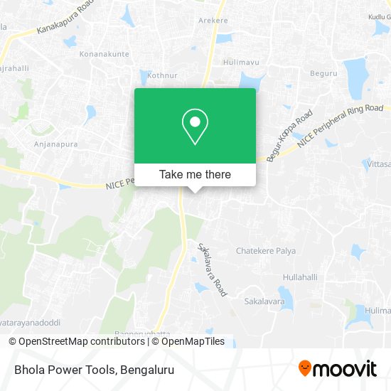 Bhola Power Tools map