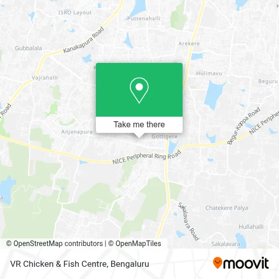 VR Chicken & Fish Centre map