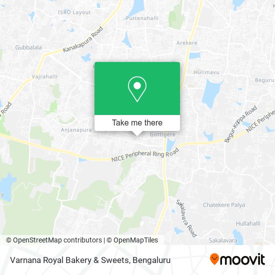 Varnana Royal Bakery & Sweets map