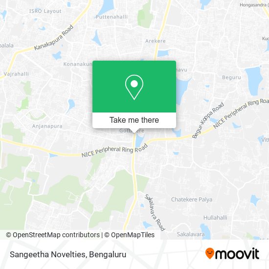 Sangeetha Novelties map