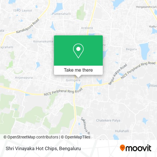 Shri Vinayaka Hot Chips map