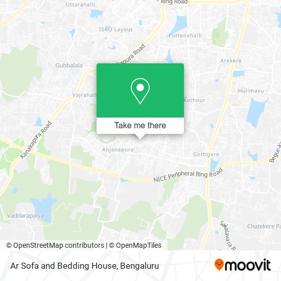 Ar Sofa and Bedding House map