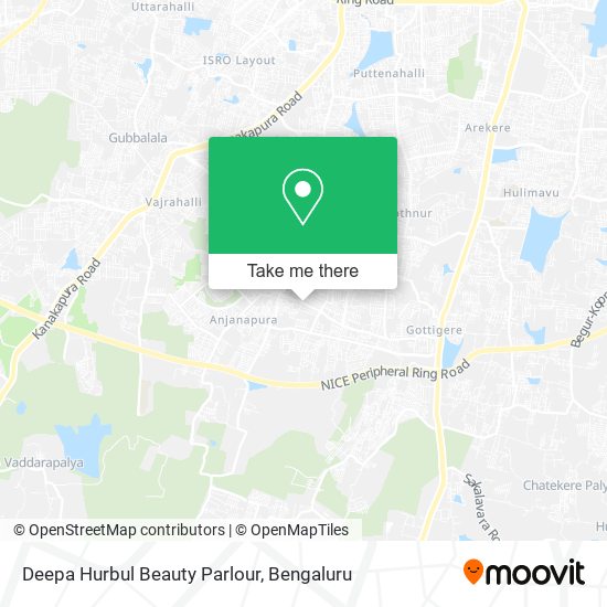 Deepa Hurbul Beauty Parlour map