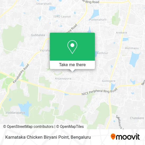 Karnataka Chicken Biryani Point map