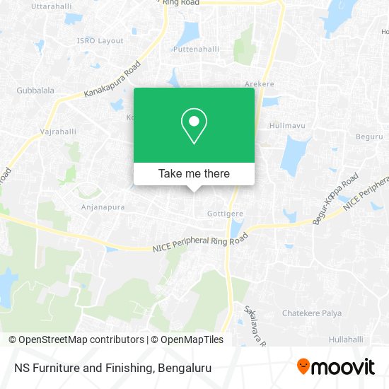 NS Furniture and Finishing map