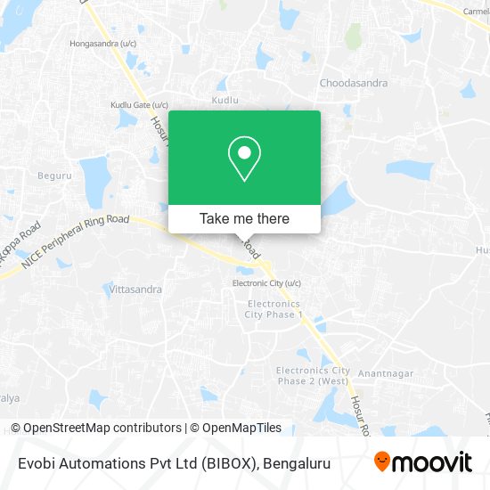 Evobi Automations Pvt Ltd (BIBOX) map
