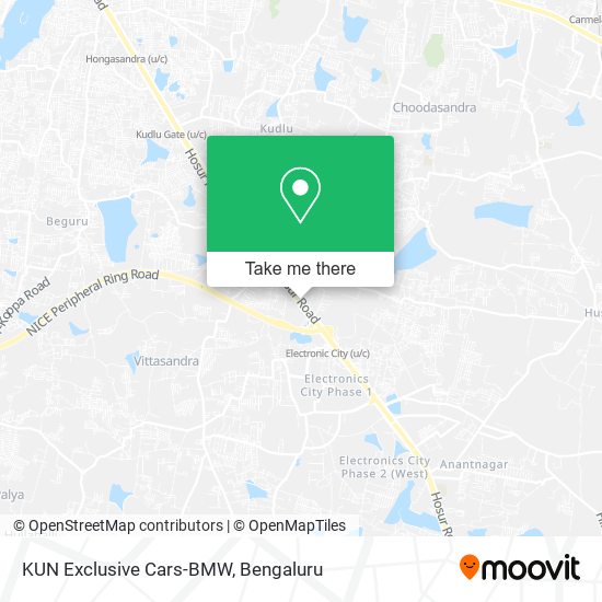 KUN Exclusive Cars-BMW map