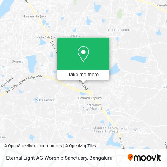 Eternal Light AG Worship Sanctuary map