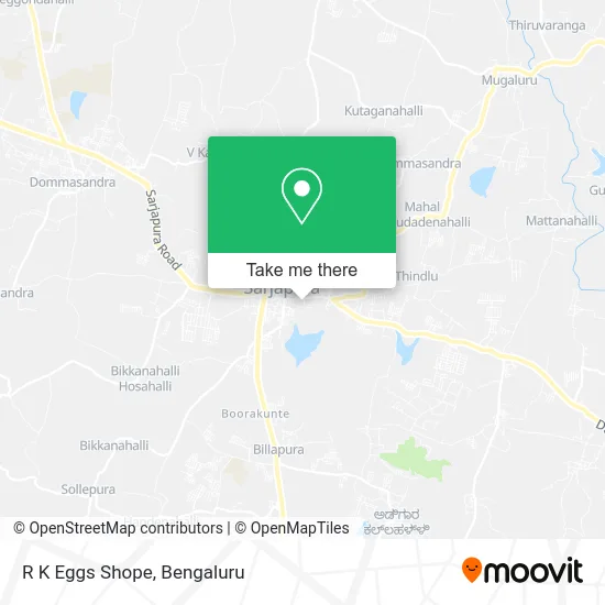 R K Eggs Shope map