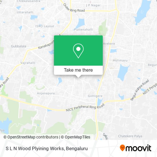 S L N Wood Plyining Works map
