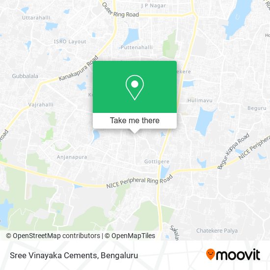 Sree Vinayaka Cements map